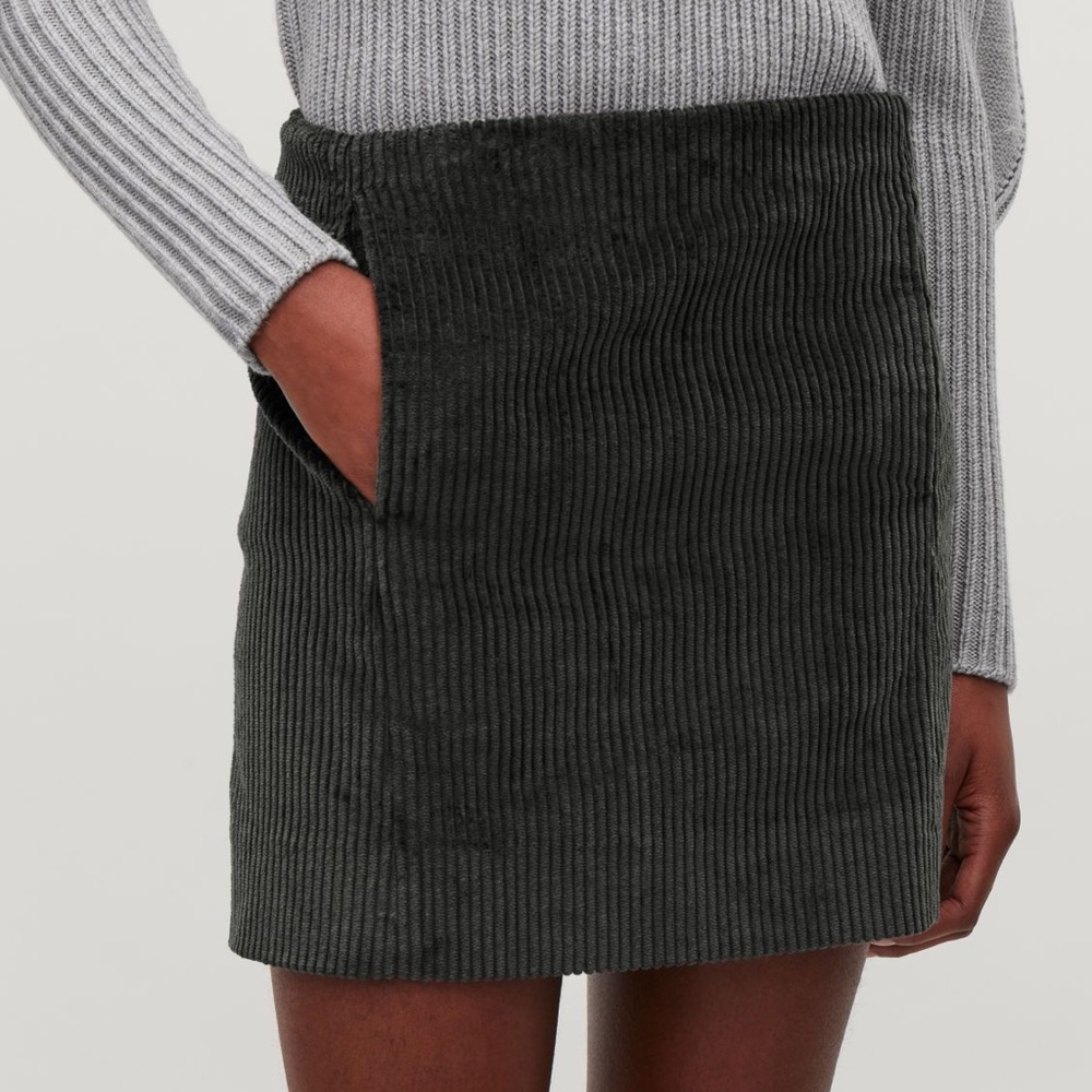 Cos corduroy skirt